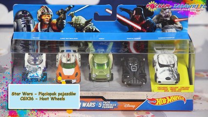Star Wars - Hot Wheels - Pack of 5 Vehicles / 5-cio Pak Pojazdów - CGX36 - Recenzja