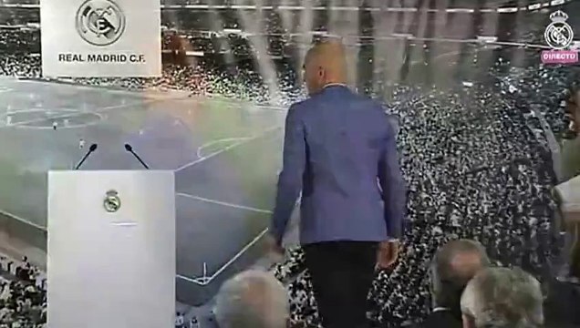 Les premiers mots de Zinedine Zidane, nouvel entraîneur du Real