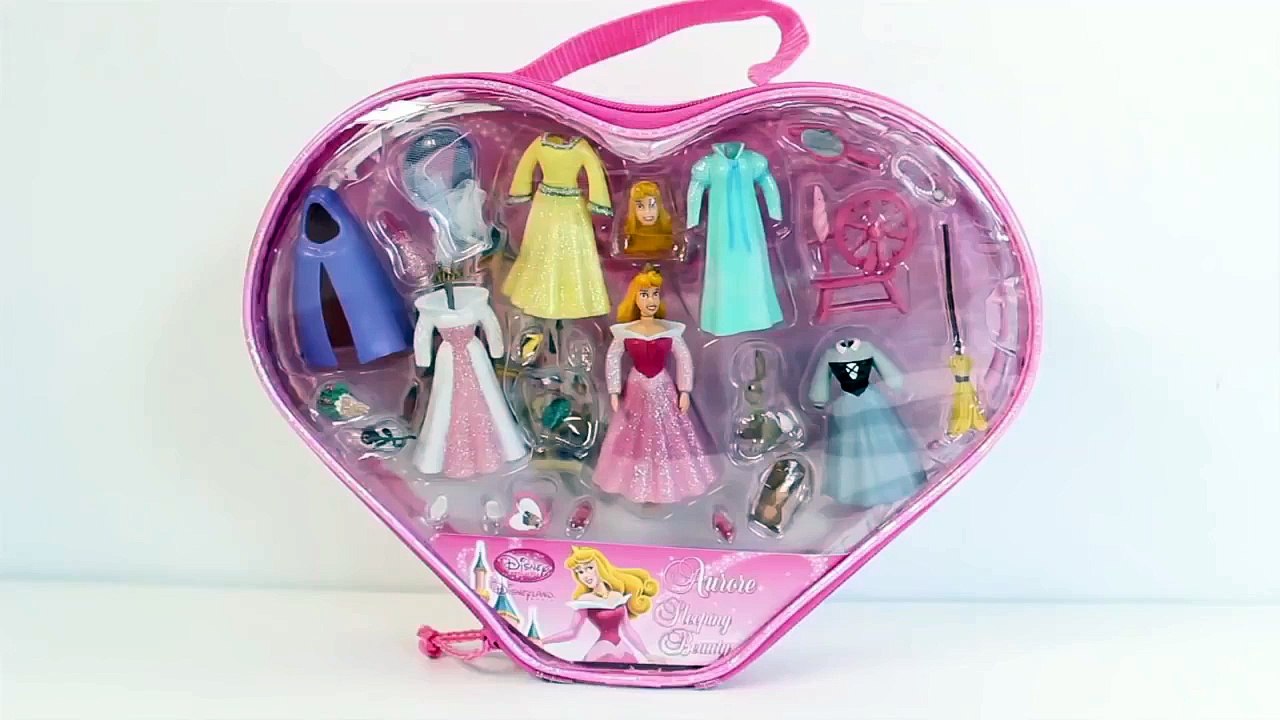 Princess Aurora The Little Mermaid Princess Fashion Set La Petite Sirène Coffret Princesse Play Set