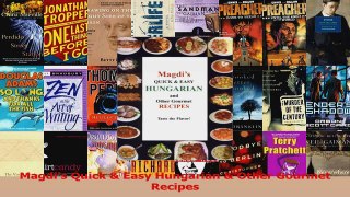 PDF Download  Magdis Quick  Easy Hungarian  Other Gourmet Recipes PDF Online