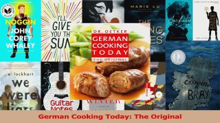 PDF Download  German Cooking Today The Original Download Online