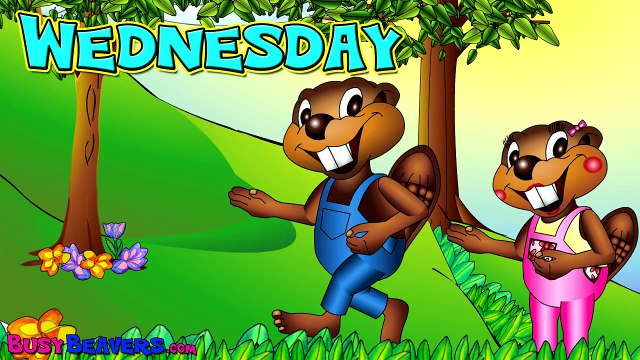 Days of the Week - Teach Weekday Names, Monday, Tuesday, ESL, Kindergarten, Baby Learning