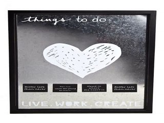 Наконец-то!Купил подарок на именины - Доска-мемо Живи, работай, создавай в г. Тула