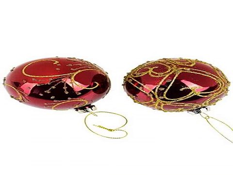 Приличный подарок на именины - Набор шаров елочных Бордо в г. Нижний Новгород