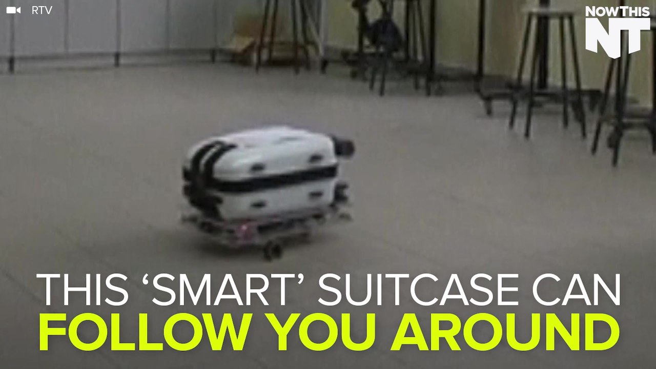 This 'Smart Suitcase' Can Follow You Around video Dailymotion