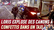 Loris explose des canons à confettis dans un taxi - C'Cauet sur NRJ