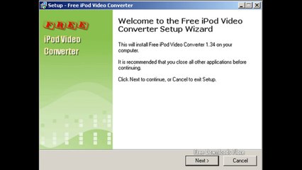 Free iPod Video Converter