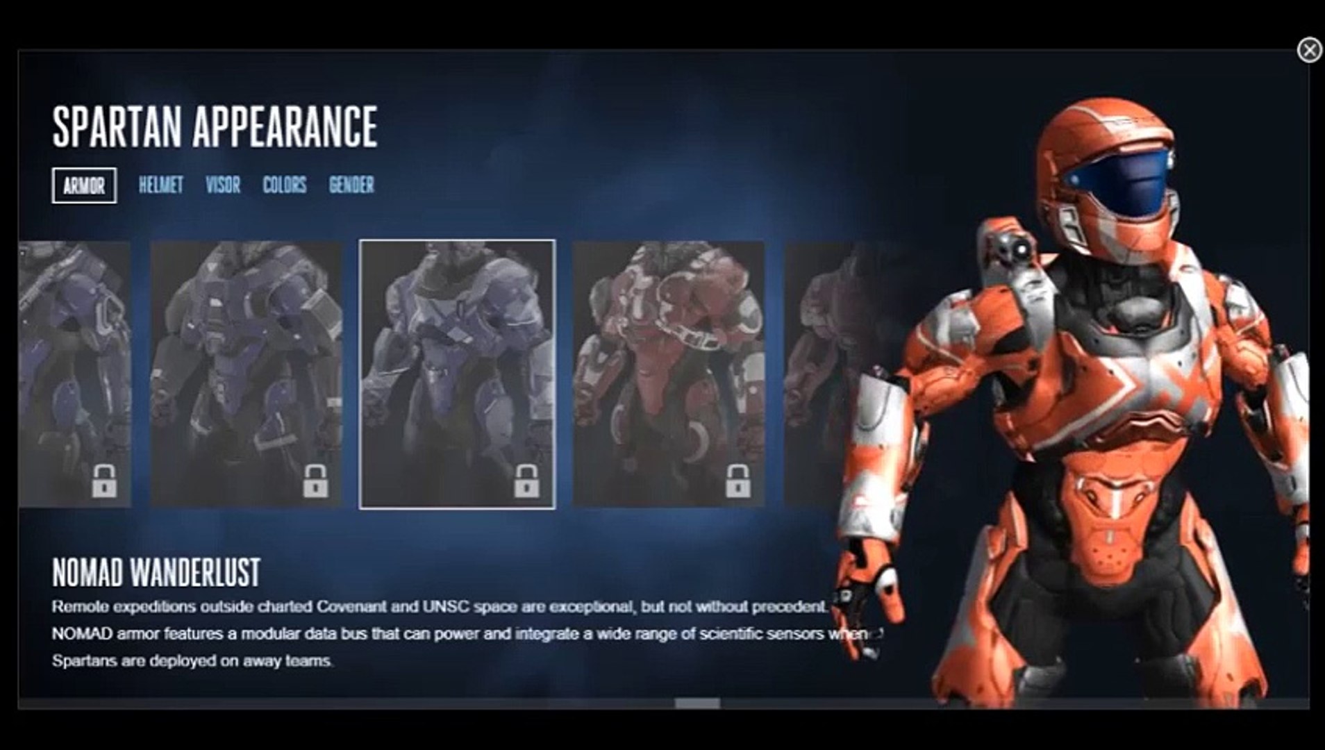 HALO 5, ALL CUSTOMIZATION OPTIONS