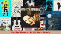 PDF Download  Marilyn Manson In His Own Words PDF Online