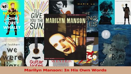 PDF Download  Marilyn Manson In His Own Words PDF Online