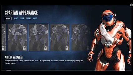 Halo 5 Customization - Armor - Athlon Lycinus