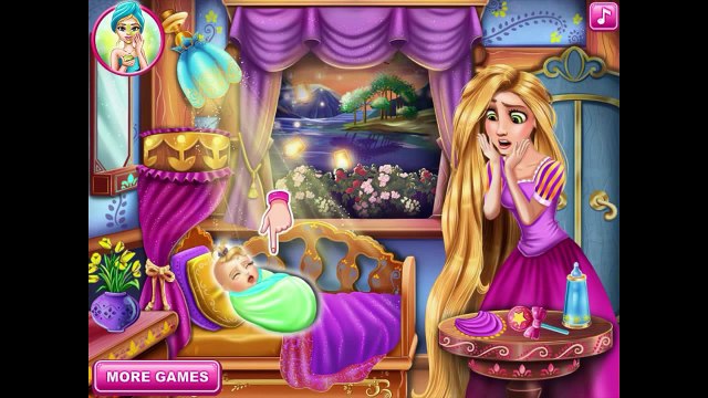 Disney Tangled Inspired Game Newborn Care & Baby Feeding Tangled Disney Princess Game