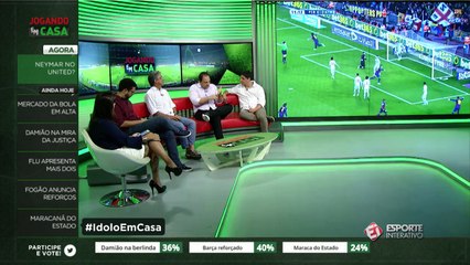 Neymar escolhe o time que joga?