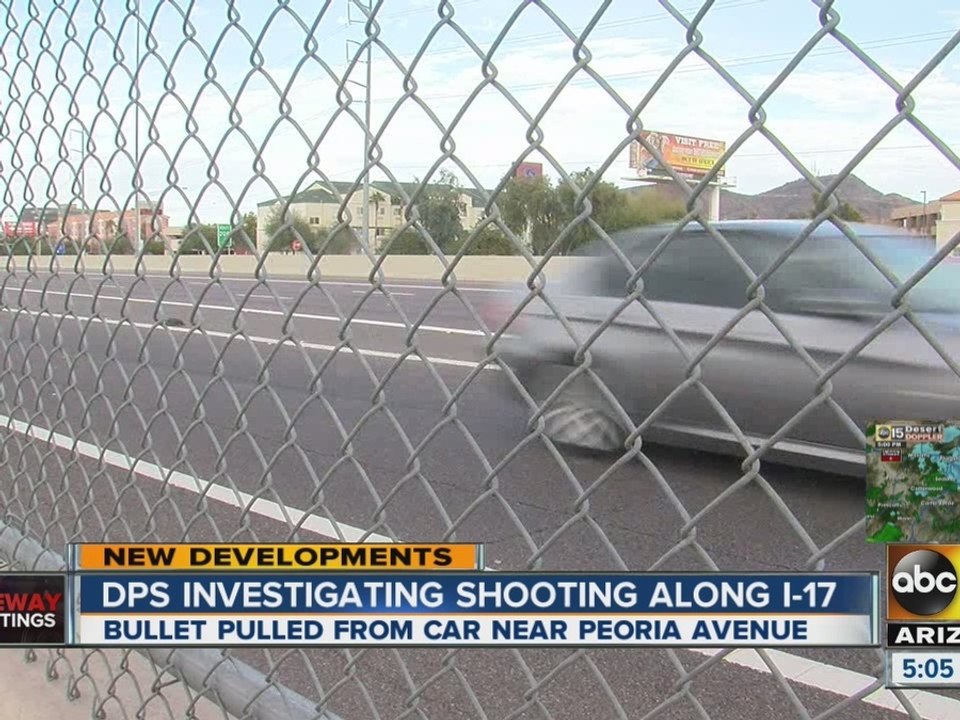 DPS investigating shooting along I-17
