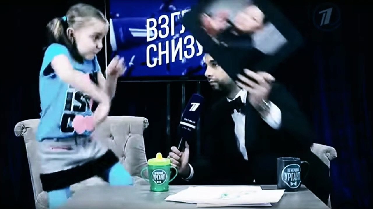 Одуревший вечерний ургант выжимает креатив из малолетних дет