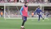 Lionel Messi AMAZING NUTMEG on Mascherano in Training (4_1_2016)