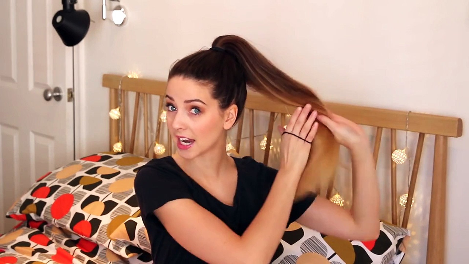 How To Messy Bun Zoella Dailymotion Video