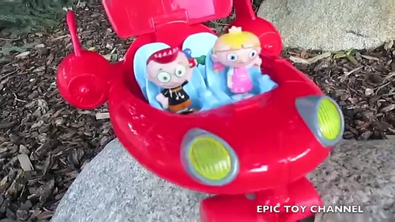 DISNEY LITTLE EINSTEINS [DISNEY JUNIOR] LEO & ANNIE + PAT PAT ROCKET Jump On Trampoline