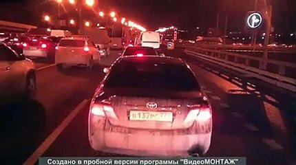 Road Rage tourne mal pour un gars