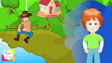 12345 Once I caught a Fish Alive | Kids Rhymes| Cartoon Animation For Children