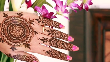 Best Bridal Henna Design 2016 : Step By Step Description Of The Design