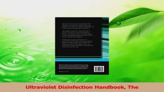 Download  Ultraviolet Disinfection Handbook The Ebook Free