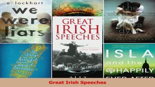 PDF Download  Great Irish Speeches PDF Full Ebook
