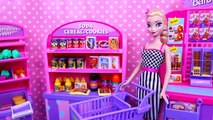 Barbie 1990s So Much To Do Supermarket Play Set GIANT Barbie Grocery Store   Frozen Elsa &