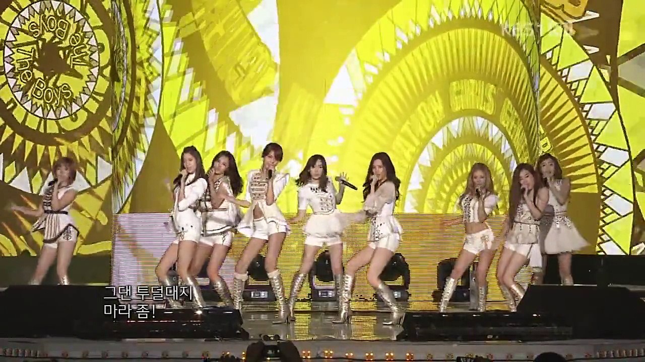 SNSD - The Boys & Mr. Taxi 12 Korea-China music festival Sep 2, 2012 GIRLS GENERATION HD