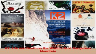K2 Life and Death on the Worlds Most Dangerous Mountain Read Online