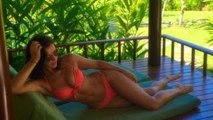 Lucy Mecklenburgh Shows Her Sexy Figure In Orange Bikini