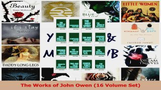 PDF Download  The Works of John Owen 16 Volume Set PDF Online