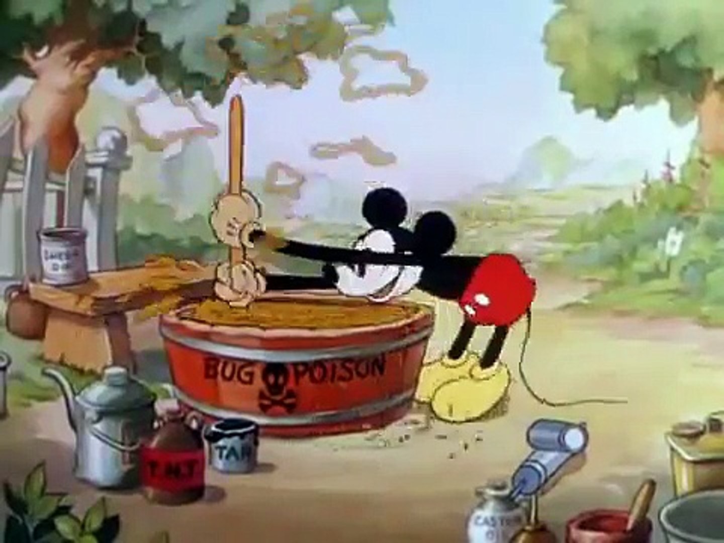 Tesoros Disney Mickey Mouse El jardín de Mickey(1935) - Dailymotion Video