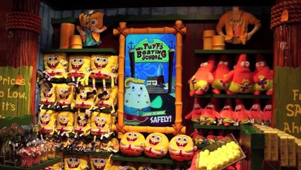 Inside SpongeBob StorePants at Universal Studios - Meet SpongeBob SquarePants