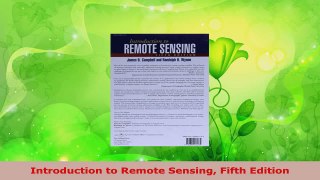 PDF Download  Introduction to Remote Sensing Fifth Edition Download Full Ebook