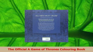 Read  The Official A Game of Thrones Colouring Book Ebook Free