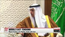 Tensions escalate between Saudi Arabia and Iran