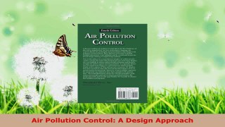 Download  Air Pollution Control A Design Approach Ebook Online