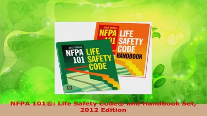 Download  NFPA 101 Life Safety Code and Handbook Set 2012 Edition Ebook Online