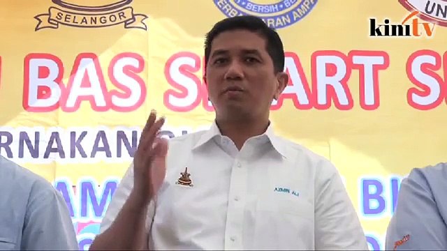 Balak... Tak payah menyalak dekat saya, kata Azmin