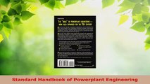Read  Standard Handbook of Powerplant Engineering PDF Online