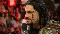 Roman Reigns doesn't back down to the McMahon family Raw, January 4, 2016