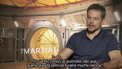 Matt Damon en MARTE