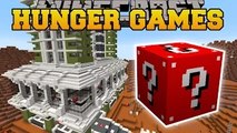 PopularMMOs Minecraft: PLANET MARS HUNGER GAMES - Pat and Jen Lucky Block Mod GamingWithJen