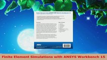 PDF Download  Finite Element Simulations with ANSYS Workbench 15 Read Online