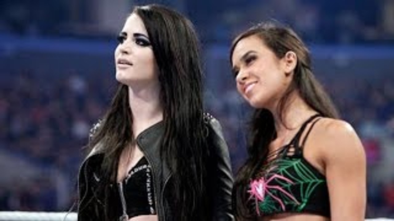 WWE SmackDown! 03.26.15 Paige, AJ Lee & The Bella Twins Segment (720p)