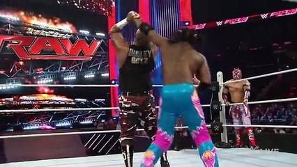 Kalisto & The Dudley Boyz vs The New Day Raw, January 4, 2016