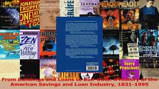 PDF Download  From Buildings and Loans to BailOuts A History of the American Savings and Loan Industry Read Online
