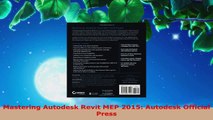 PDF Download  Mastering Autodesk Revit MEP 2015 Autodesk Official Press PDF Online