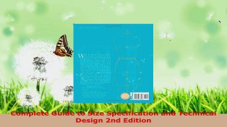 Read  Complete Guide to Size Specification and Technical Design 2nd Edition EBooks Online